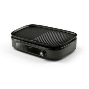 Philips Series 3000 HD6210/90 Asztali Grill, Fekete 146321821 - Vízforraló, Kenyérpirító, Szendvicssütő és Asztali grillsütő