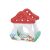Bestway felfújható labdagödör, Fisher-Price Toadstool Mushroom labdagödör, kisgyermek játszótér, beltéri és kültéri használatra, 15 labda tartozik hozzá