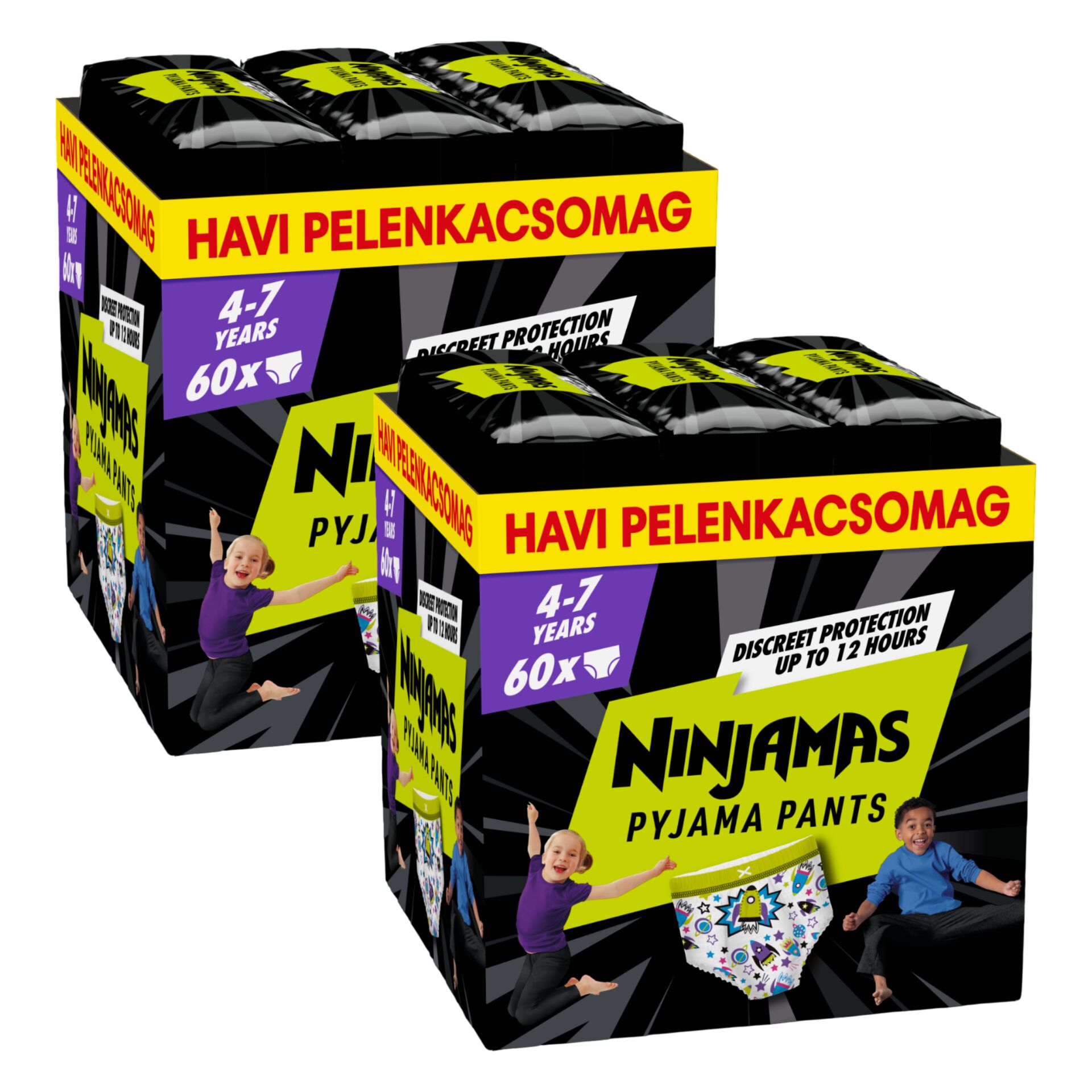 E-shop Pampers Ninjamas Pyjama Pants mesačné balenie plienok 17-30kg XL...