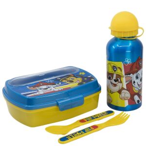 Set Nickelodeon Patrula Cățelușilor: cutie de prânz, sticlă de apă și tacâmuri - Sticle de apa