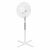 Home by Somogyi Home SF40WH upright fan, 45 W, 40cm blade diameter, 3 speeds, oscillation, adjustable head angle, white 122988499