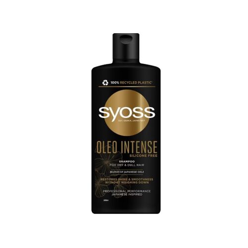 Șampon Syoss Oleo Intense pentru păr uscat și tern, amestec de uleiuri japoneze, fără silicon