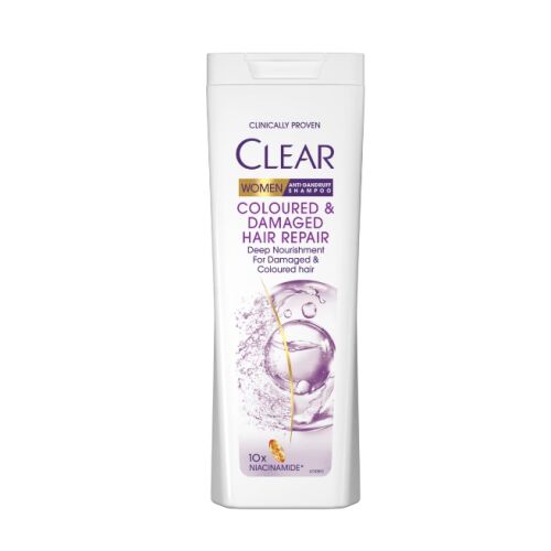 Szampon Clear Women do włosów farbowanych i zniszczonych, 360ml