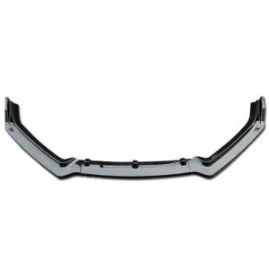 Autovision Polo Mk5 Frontstoßstange Lippe Spoiler, 3-teilig, glänzend schwarz ABS Kunststoff, isoliert - Stoßstangen