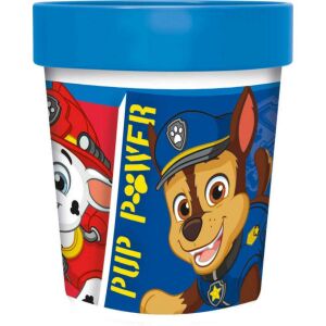 Nickelodeon Paw Patrol Premium Becher 260ml - Chase und Marshall Design - Trinkbecher, Becher