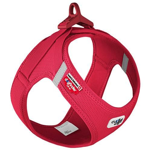 E-shop AIR-MESH postroj pre psov - CURLI (2XS) červený