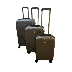 Pierre Cardin Isztambul ABS bőrönd szett, 3 darabos szett, szürke - Pierre Cardin