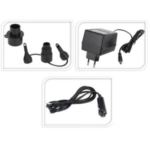 Pompa electrica puternica pentru saltele, poate fi actionata de la retea 230/12 V + bricheta, 60 W 135935935 - Pompe electrice