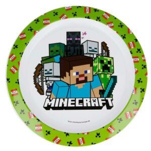 Minecraft Minecraft mikrózható flacher Teller 123133889 - Teller für Kinder
