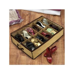 12 rekeszes fedeles cipőtároló