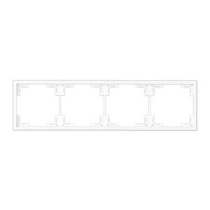 Commel vier Rahmen weiß 123134482 - Rahmen für Schalter