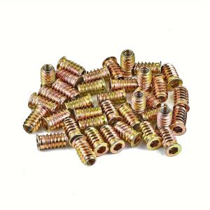 40 bucăți șuruburi pentru mobilă M6 cu piuliță 136292471 - Construcții și renovări