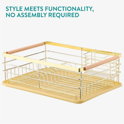 Navaris edénylefolyó, csepptálcával, polccal tányérokhoz, poharakhoz és evőeszközökhöz, barna, 52545.04