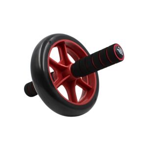 Wałek z uchwytami, z ochraniaczem na kolana, Umbro, do treningu fitness, czarny z czerwonym, 33,5 x 16,5 cm 135910028 - Umbro