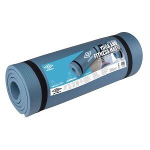 Mata do jogi, fitnessu, pilatesu, Umbro, pianka EVA, 190x58 cm, niebieska 135892458 - Joga i pilates