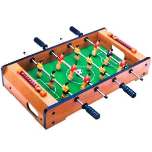 Joc de fotbal de masă din lemn, 50x31x10 cm, jucărie pentru copii, joc interactiv - Mese de fotbal si accesorii