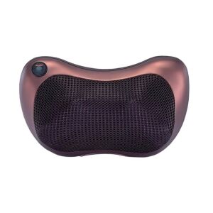 Elektromos masszázs párna 4 forgó csomóponttal, fekete és bézs színű - Masszázspárna