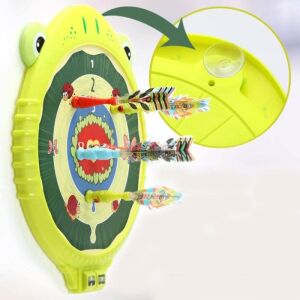 Béka mágneses darts tábla 3 nyíllal gyerekeknek, biztonságos és szórakoztató, fejlesztő játék - Darts