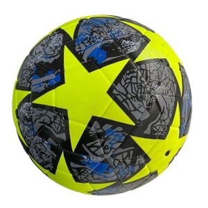 Labdarúgó gyerekeknek 3-12 éves korig, TPU, 5-ös méret, csillagmintás, zöld-fekete