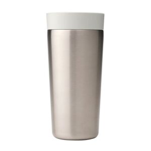 BRABANTIA Make &amp; Take thermal mug 0.36 L light gray 228704 123135290 - Termos i uchwyt na napoje