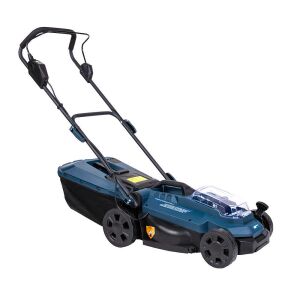 Akumulátorová kosačka Hyundai HYD-4330-20V, šírka záberu 33 cm, modrá, so zberným košom - Hyundai