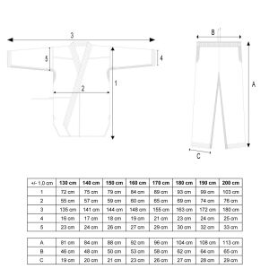 Karate-Gi KUMITE, schválené WKF, Hayashi, biela, 170 cm 136325196 - Šport a voľný čas