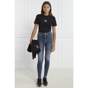 Damskie jeansy Calvin Klein Jeans Super Skinny J20J221842 Niebieski 30 US 136185705 - Dámske oblečenie