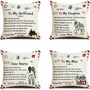 ShengOu - Fețe de Pernă Decorative - Poliester - 45x45 cm 123136979 - Lenjerie de pat