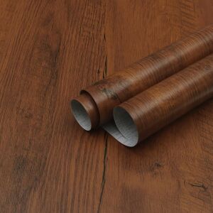 Fiula - Tapet Autoadeziv Decor Lemn - Maro - 40x300cm 123137180 - Wallpaper