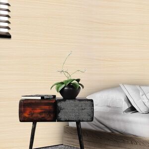 Tapet autoadeziv Sunm Boutique, aspect natural din lemn, PVC, 45 x 500 cm, decor pentru dormitor - Wallpaper