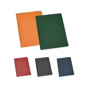 A5-ös jegyzetfüzet 80 oldallal, vonalas és rugalmas karton borítással