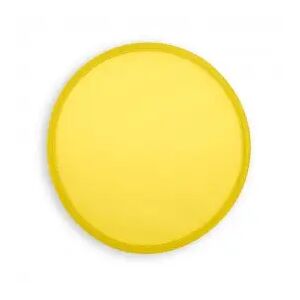 Interaktív játék, repülő korong, hajtogatható, egyszerű modell, színes modell, sárga, 250 mm, tok