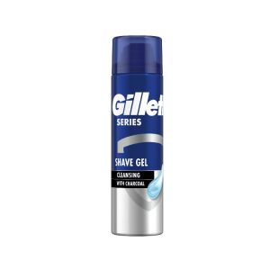 Żel do golenia Gillette Series oczyszczający z węglem dla mężczyzn, 200ml - Uroda i zdrowie