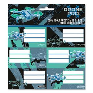 Ars Una füzetcímke 3x6 db-os - Drone Pro 123144760 - Ars Una