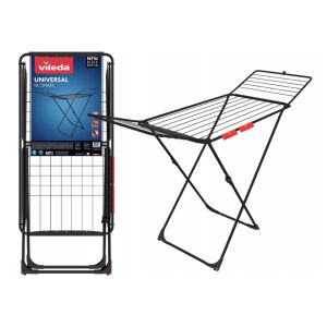 Vileda Universal Ultimate X-nožni Sušilo za Rublje 18m #crna

