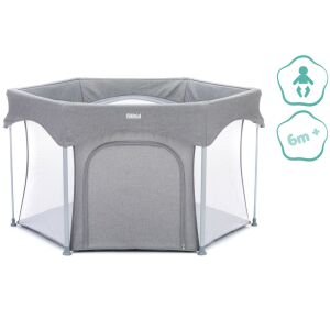 Fillikid Athen szürke hatszögletû járóka, biztonságos és kényelmes játéktér babáknak - Járóka