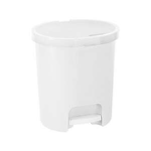 PEDÁLOS SZEMETES 25L Fehér