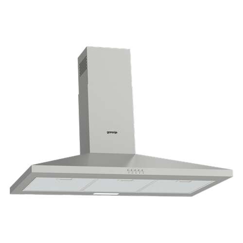 Gorenje WHC929E4X Dunstabzugshaube, Edelstahl, 450 m3/h, 3 Geschwindigkeitsstufen, LED-Beleuchtung, Energieklasse B