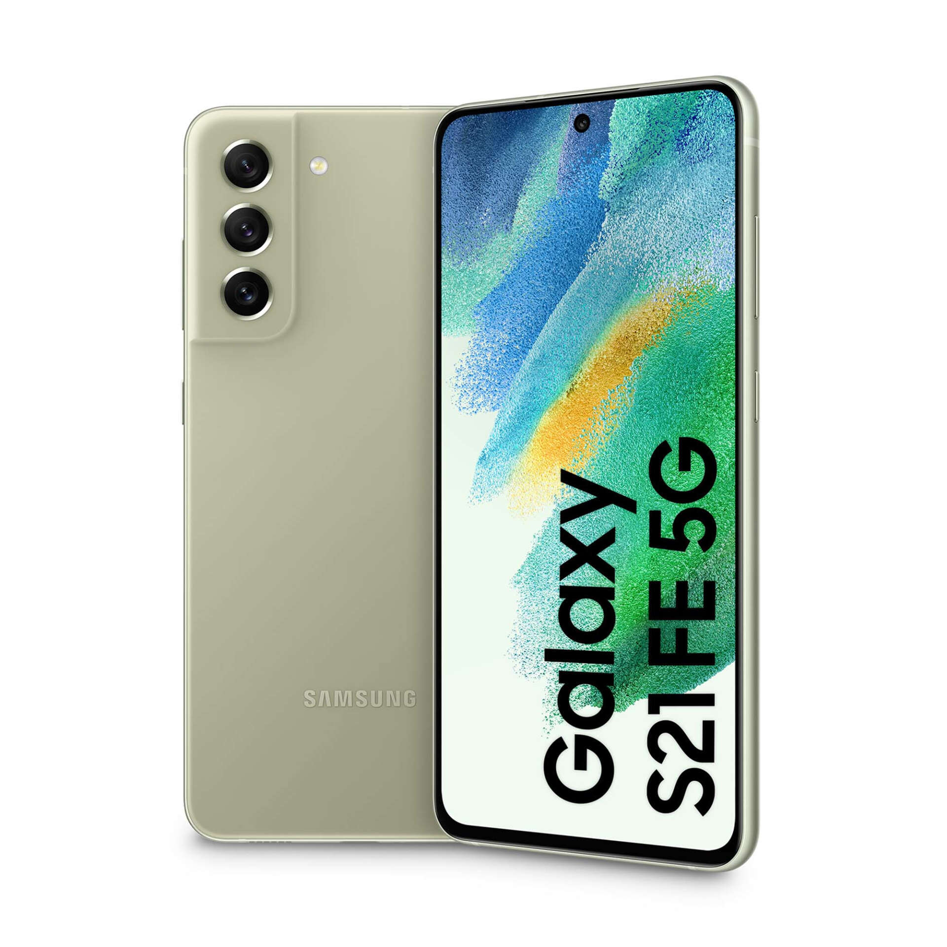 Samsung galaxy s21 fe 6gb/128gb mobiltelefon, világos zöld