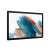 Samsung Galaxy Tab A8 10,5 Zoll Tablet, silber, Seitenansicht