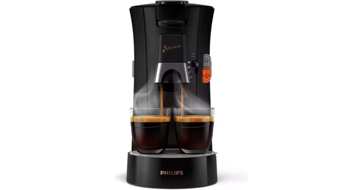 Philips CSA240/61 Senseo Select Pad Coffee Machine 1450W, Black