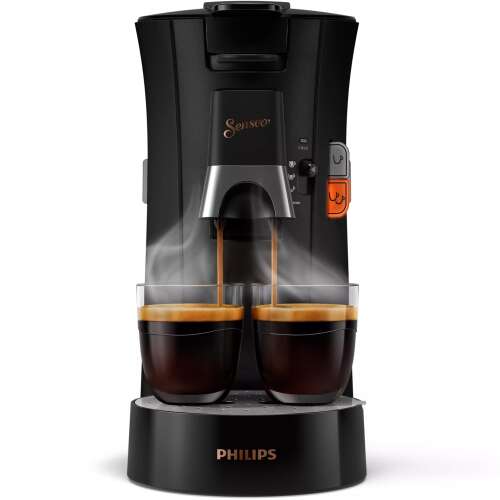 Aparat de cafea cu filtru Philips Senseo Select CSA240/61 cu pernă, negru