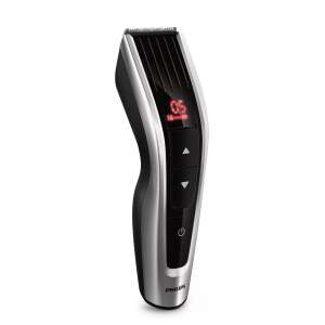 Philips HC9420/15 Series 9000 Hairclipper, silver and black, with digital display - Hair clippers