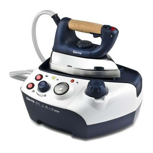 Girmi SS65 Steam Station Iron, powerful wrinkle remover