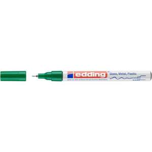 EDDING 780 green paint marker, 0.8mm round tip, for glass, metal, plastic - Lacquer marker