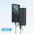 Veger L10S (W1105PD) powerbank 2xUSB-A és 1xUSB-C csatlakozással 10000mAh 20W 2A PD QC3.0 - fekete 123226143
