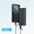 Veger L10S (W1105PD) powerbank 2xUSB-A és 1xUSB-C csatlakozással 10000mAh 20W 2A PD QC3.0 - fekete 123226143