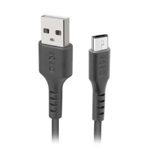 SBS TECABLEMICRO2K USB-A - kabel micro USB 200cm - czarny 131453996 - Kabel USB