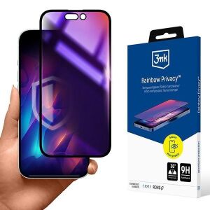 3mk Rainbow Privacy Displayschutzfolie für iPhone 14 Pro mit Verpackung - 3MK Schutzfolien für Handys