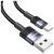 Usams SJ718USB01 SY Series USB-A - Type-C kábel 3A 120cm - fekete 131444998